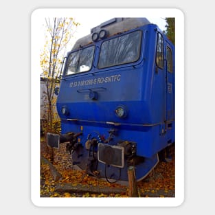 Disused loco, Romania Sticker